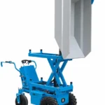 ET-500L electric lift dumper lifting and dumping at height